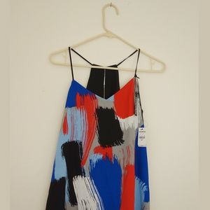 NWT Mod Pattern EXRESS REVERSIBLE BLOUSE